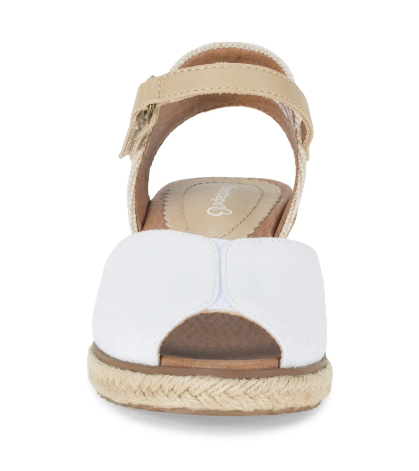 Baretraps Wedge Sandals^Odetta Espadrille Wedge Sandal WhiteCanvas