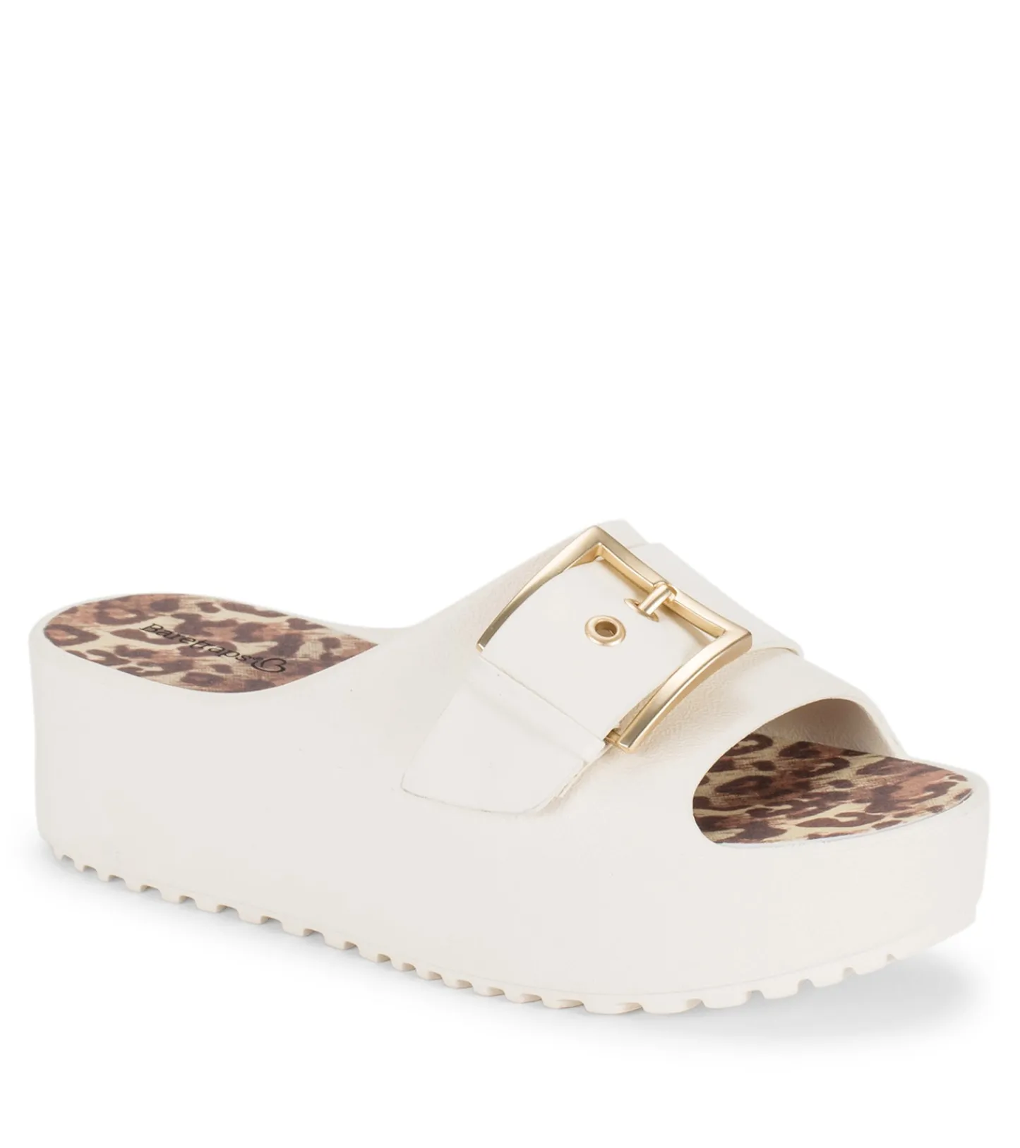 Baretraps Slides & Slip On Sandals^Pacey Platform Sandal Cream/Blush