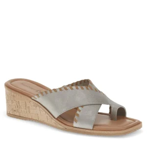 Baretraps Wedge Sandals | Slides & Slip On Sandals^Paige Wedge Sandal ChampagneCanvas