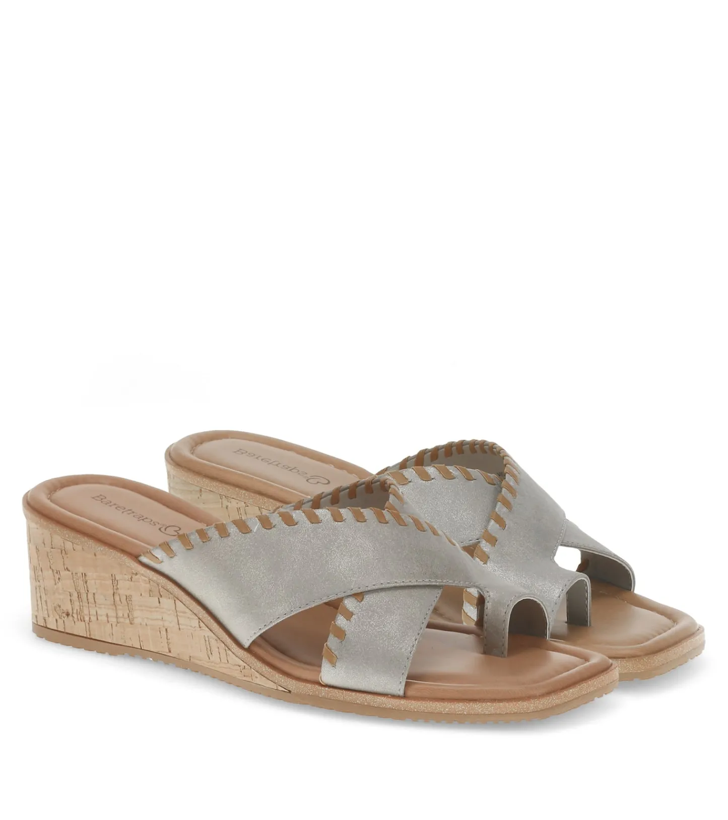 Baretraps Wedge Sandals | Slides & Slip On Sandals^Paige Wedge Sandal ChampagneCanvas