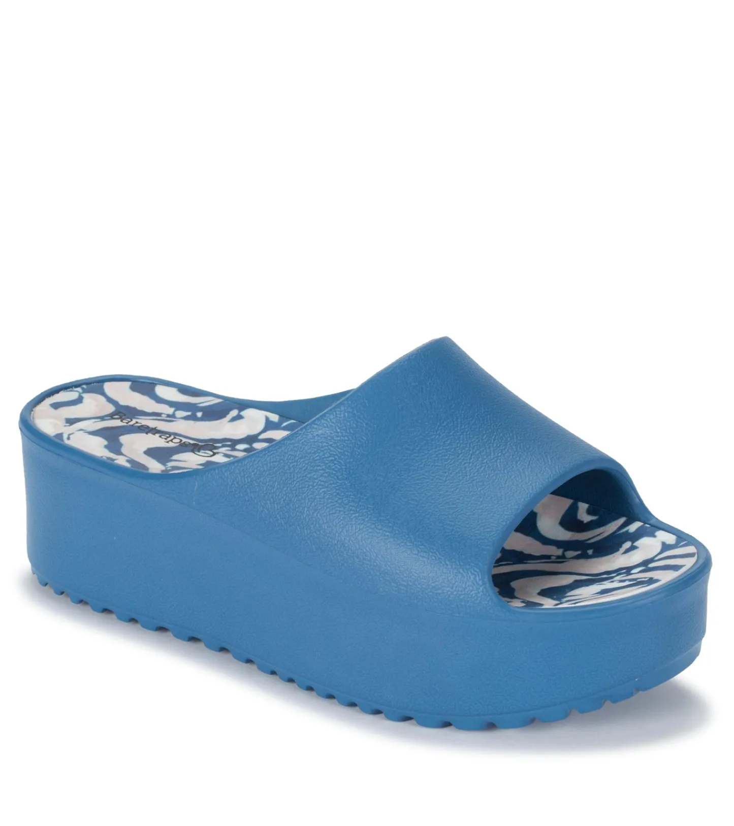 Baretraps Slides & Slip On Sandals^Parvati Platform Sandal AtlanticBlue