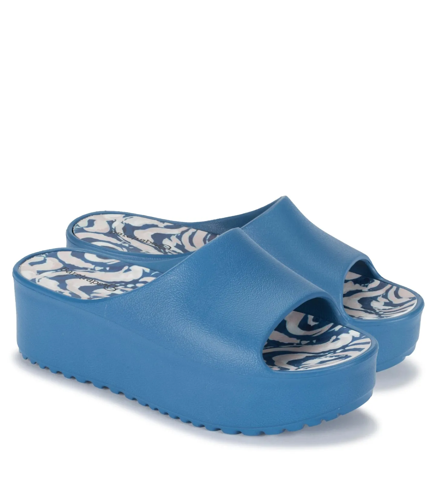Baretraps Slides & Slip On Sandals^Parvati Platform Sandal AtlanticBlue
