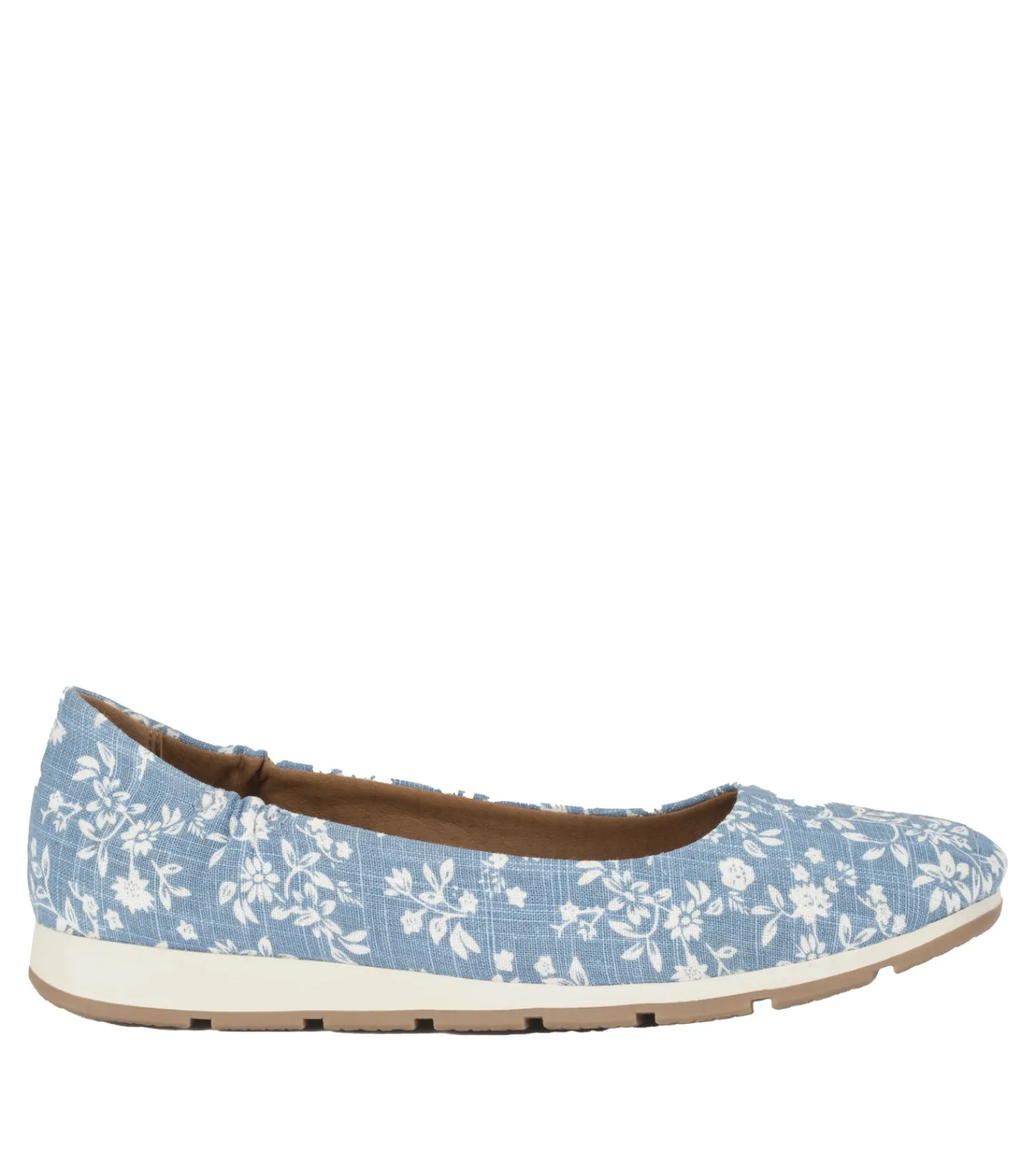 Baretraps Flats & Loafers^Prim Slip On Blue/WhiteFlowerCanvas