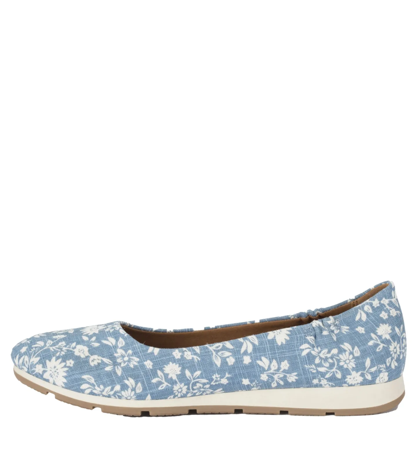 Baretraps Flats & Loafers^Prim Slip On Blue/WhiteFlowerCanvas
