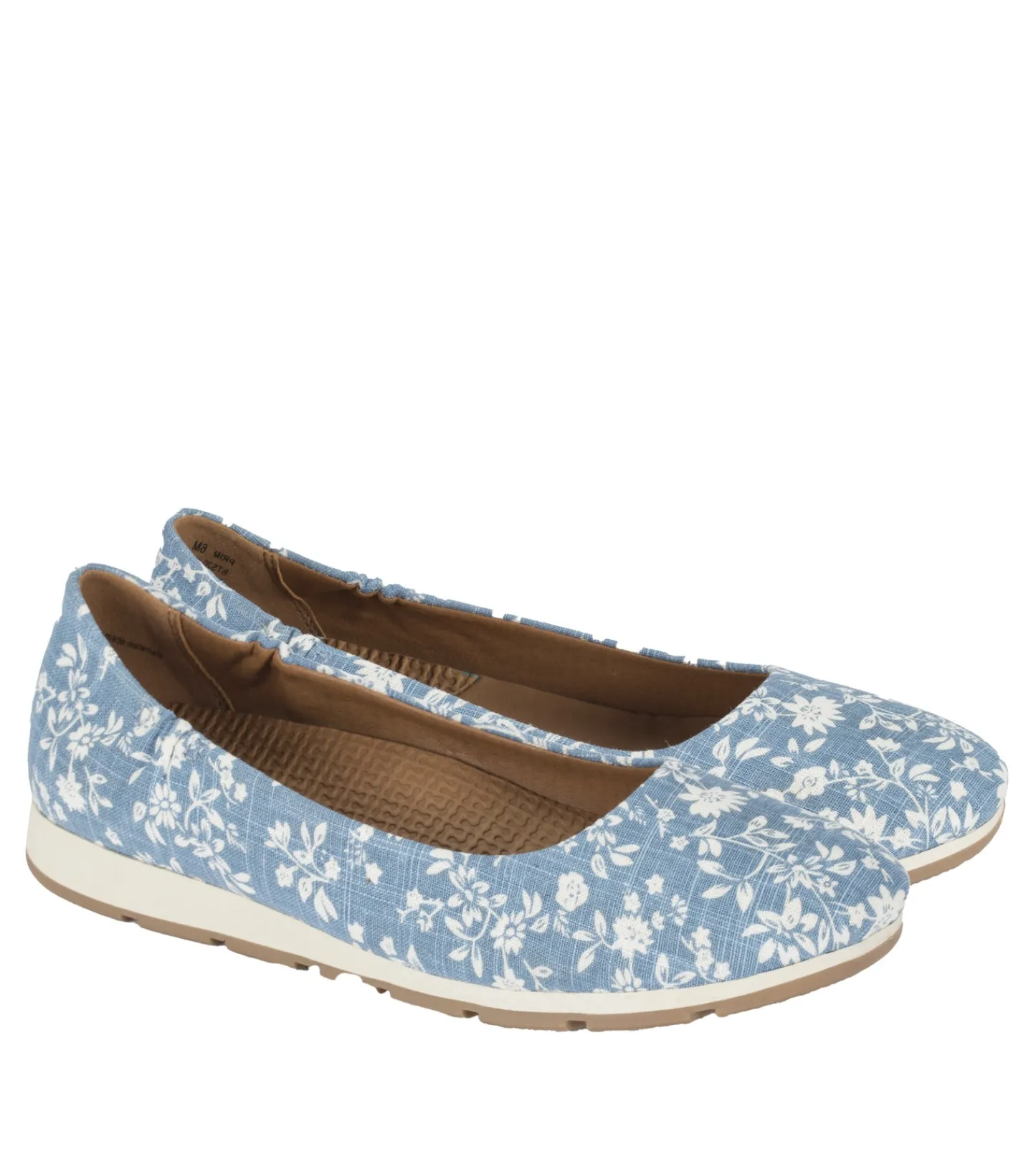 Baretraps Flats & Loafers^Prim Slip On Blue/WhiteFlowerCanvas