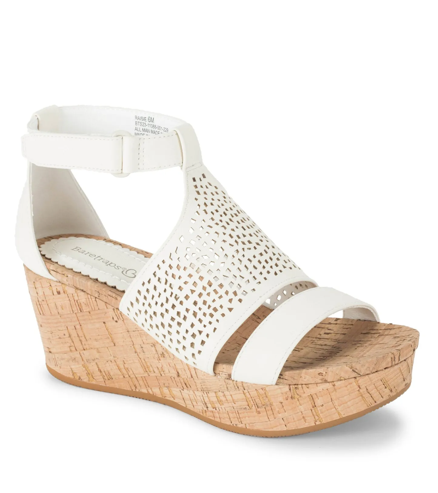 Baretraps Wedge Sandals^Raisie Wedge Sandal Cream