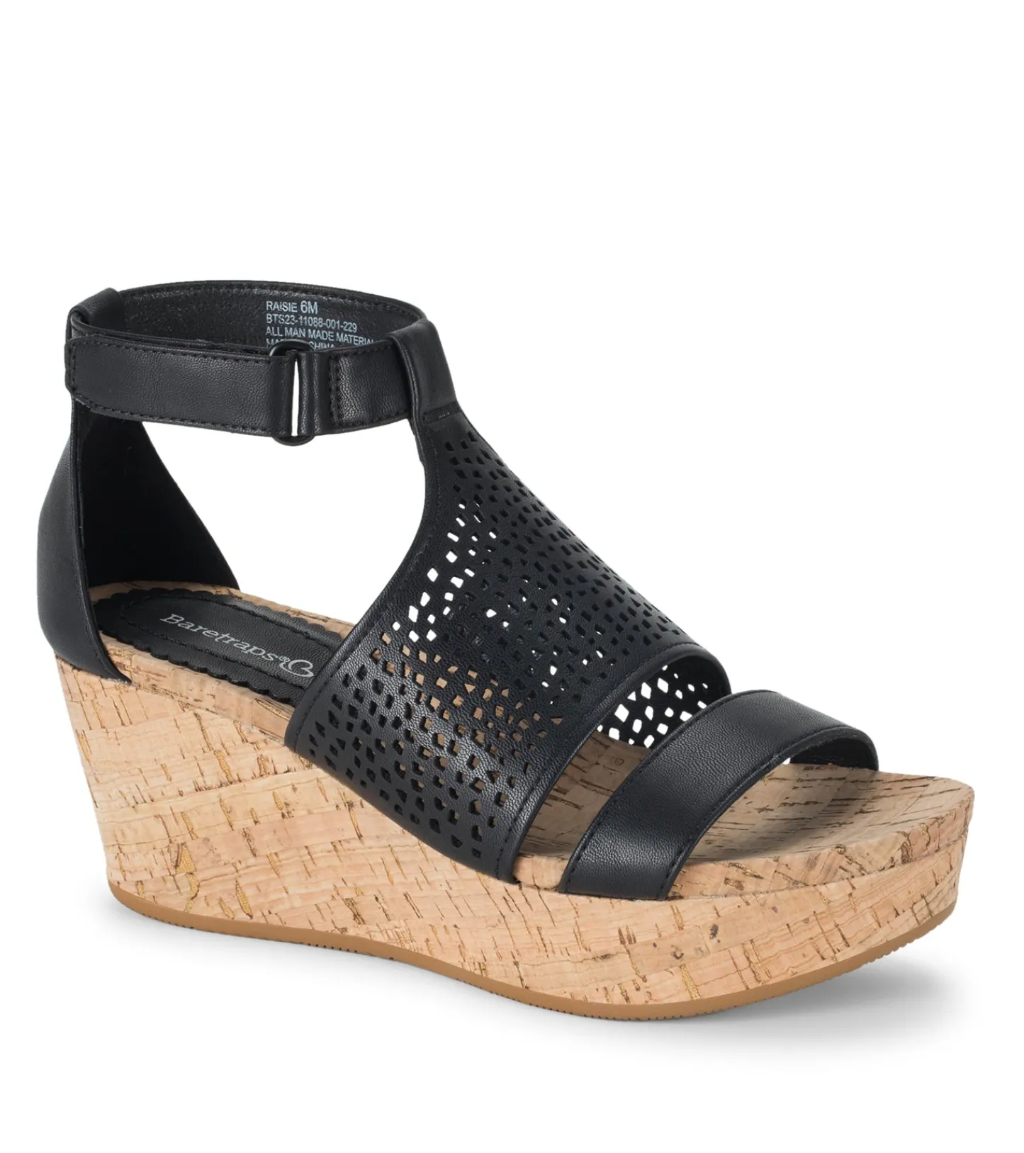 Baretraps Wedge Sandals^Raisie Wedge Sandal Black