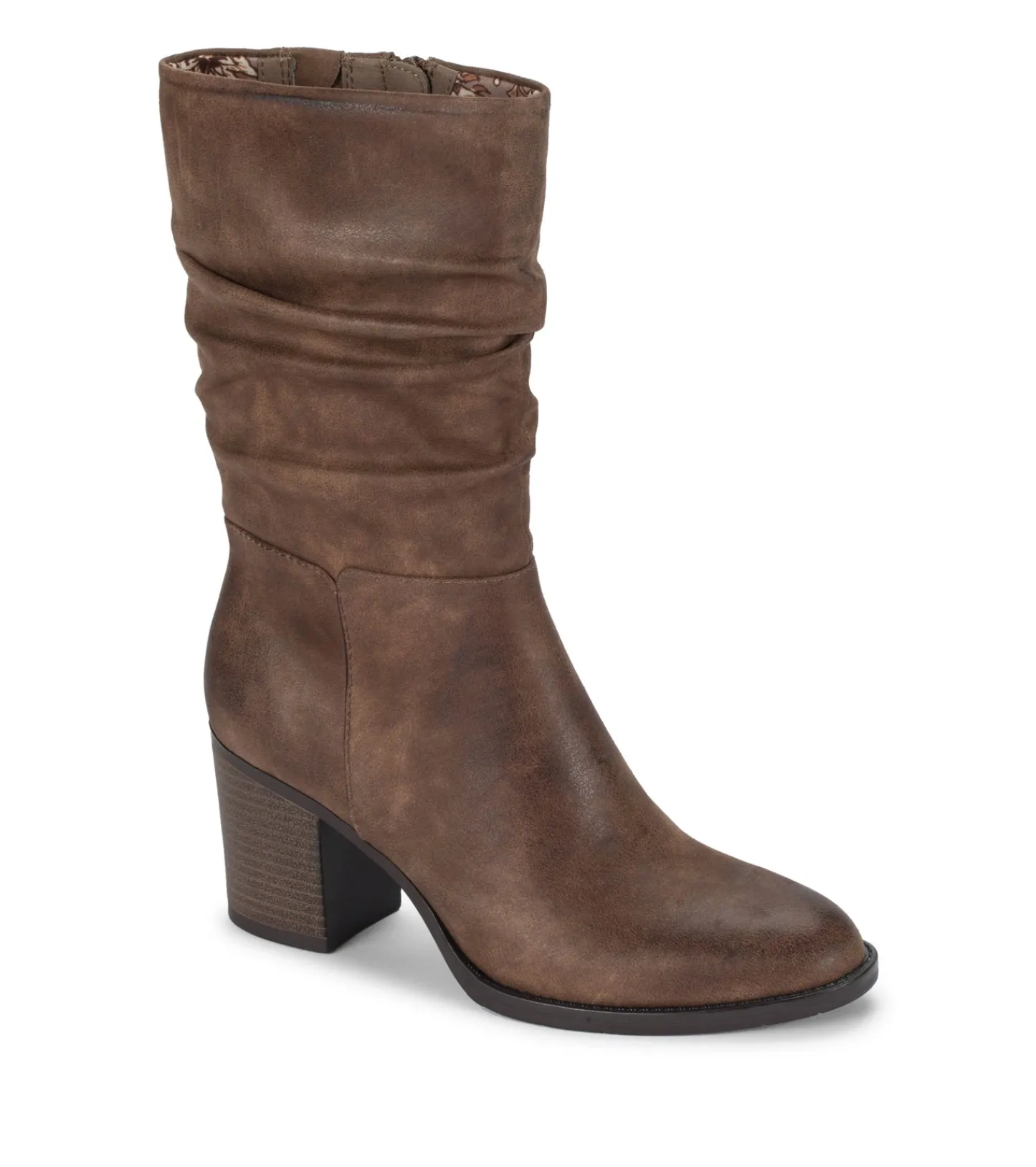 Baretraps Knee High Boots^Raz Mid Calf Boot DarkTaupe