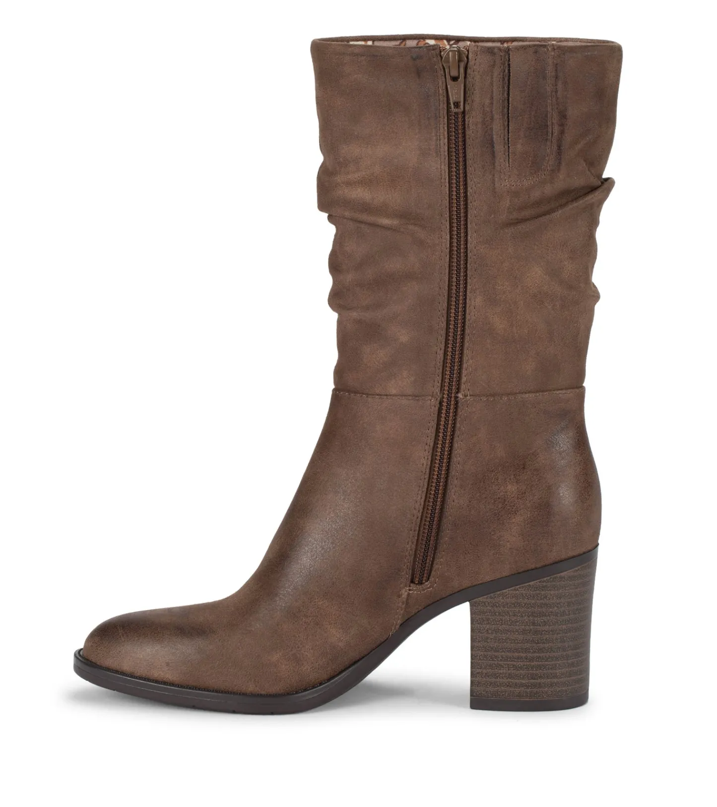Baretraps Knee High Boots^Raz Mid Calf Boot DarkTaupe