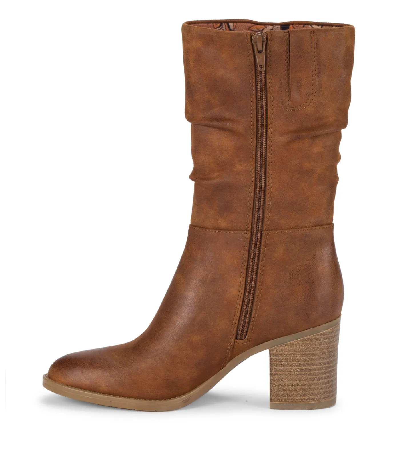 Baretraps Knee High Boots^Raz Mid Calf Boot Toffee