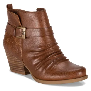 Baretraps Booties^Rebel Block Heel Bootie Cognac