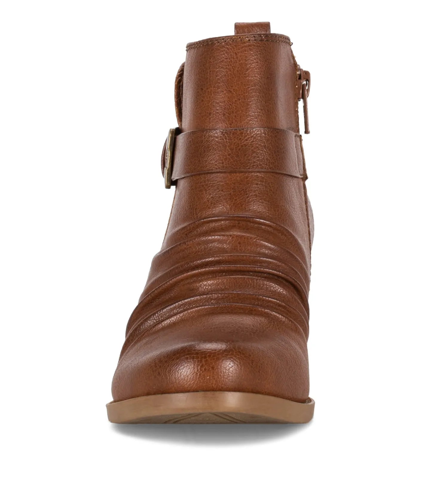 Baretraps Booties^Rebel Block Heel Bootie Cognac