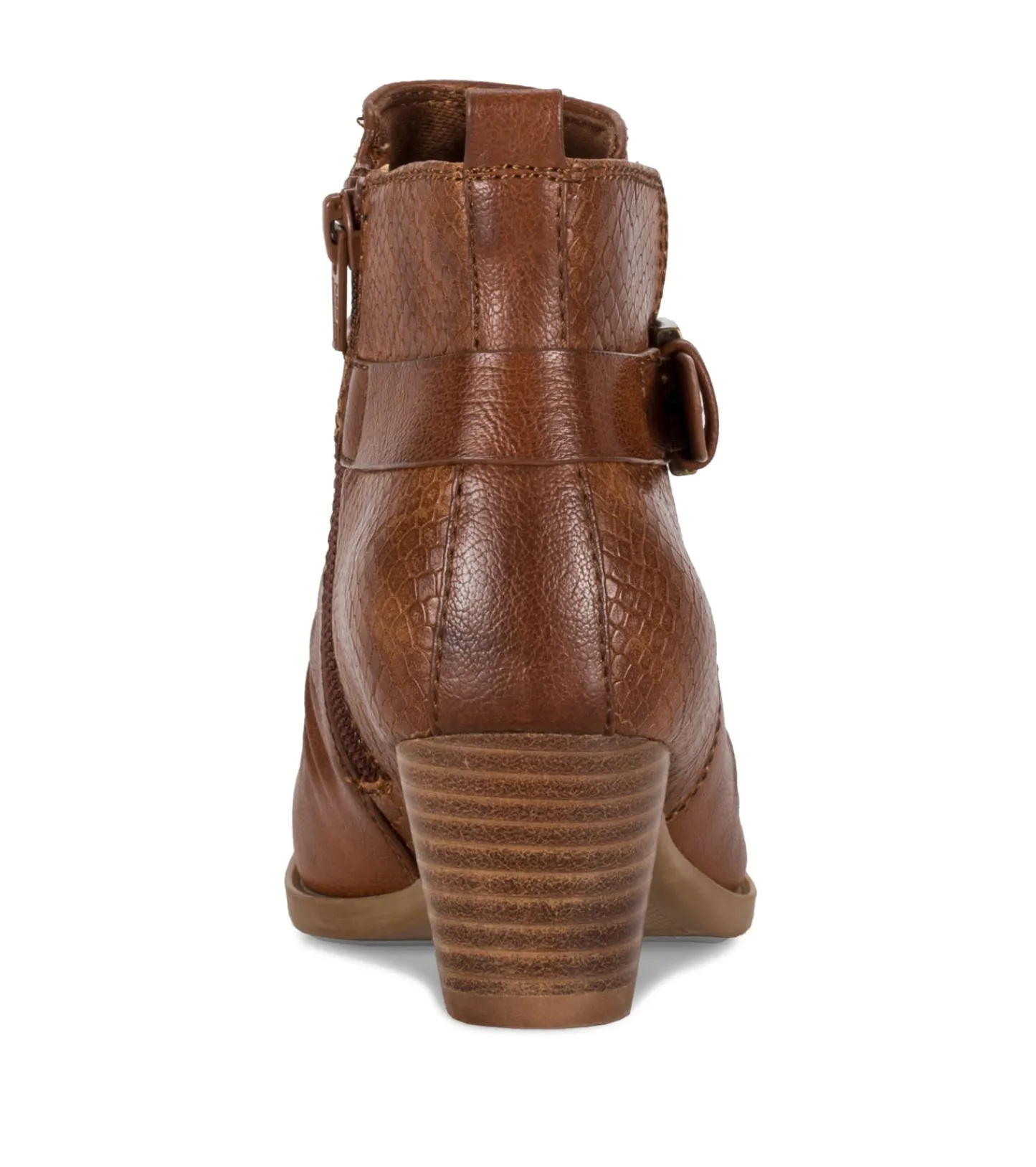 Baretraps Booties^Rebel Block Heel Bootie Cognac