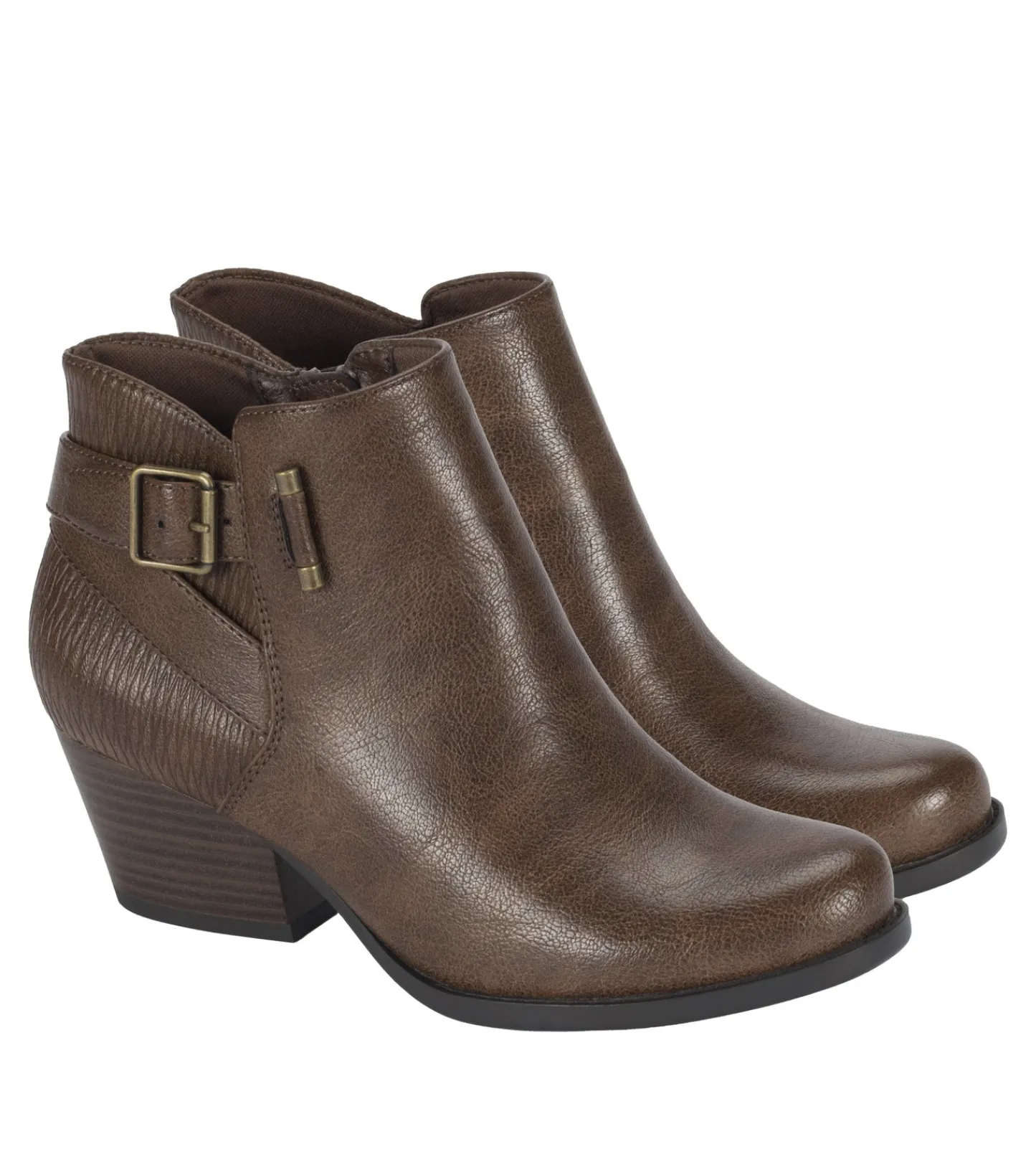 Baretraps Booties^Reggie Block Heel Bootie DarkBrown