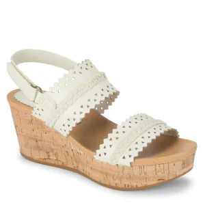 Baretraps Wedge Sandals^Rene Wedge Sandal Cream