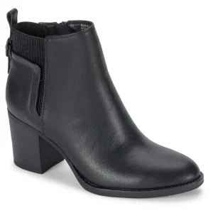 Baretraps Booties^Rhoslyn Block Heel Bootie Black