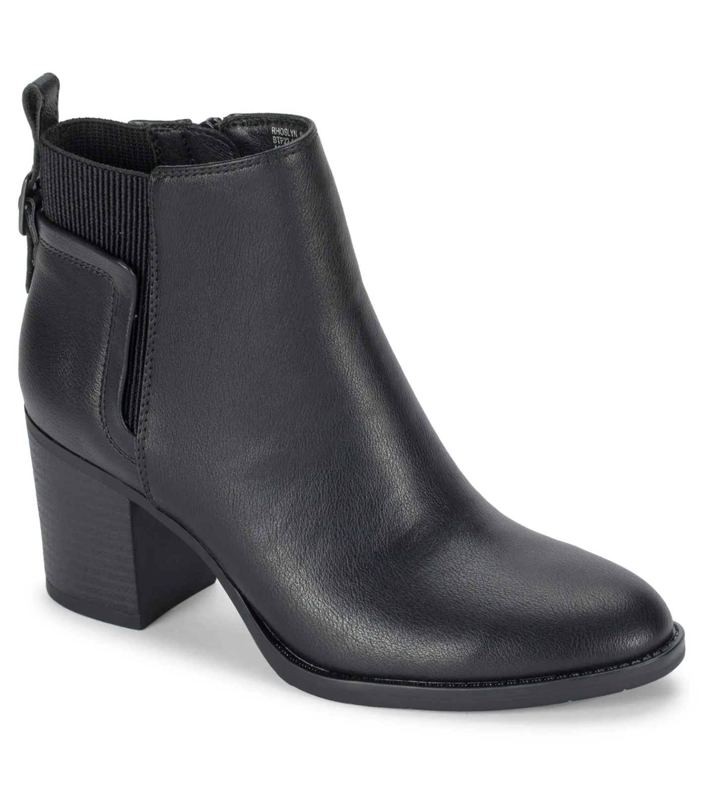 Baretraps Booties^Rhoslyn Block Heel Bootie Black