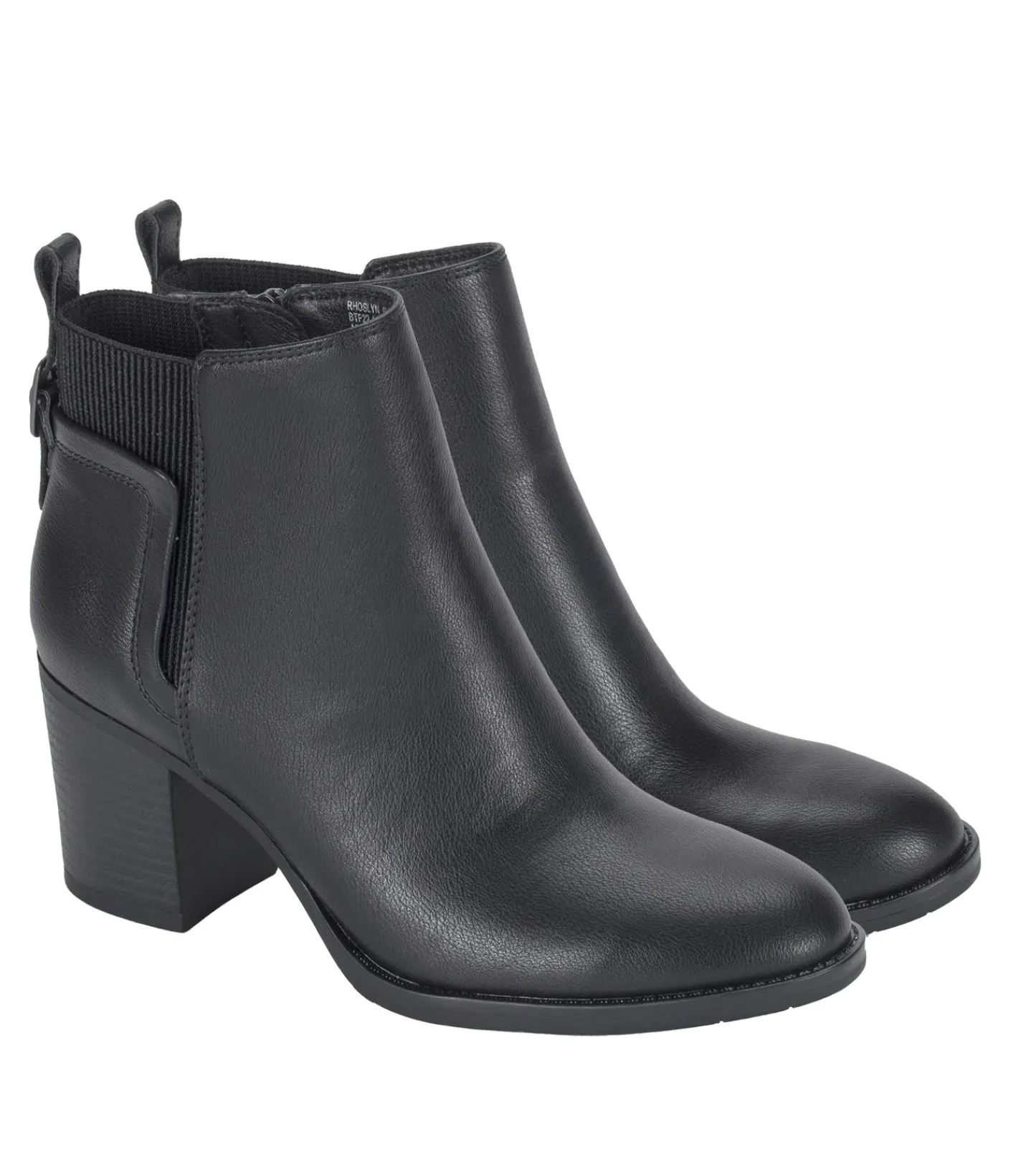 Baretraps Booties^Rhoslyn Block Heel Bootie Black