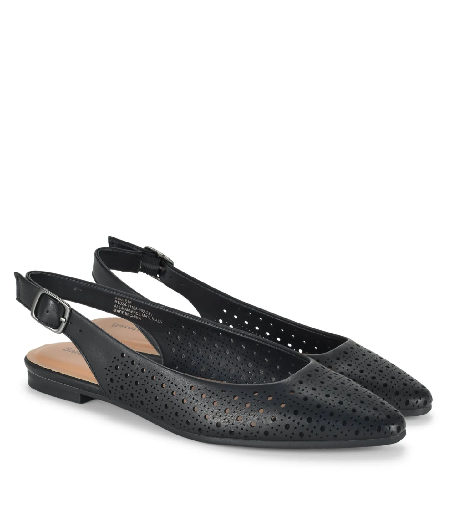 Baretraps Flats & Loafers^Riva Slingback Flat Black