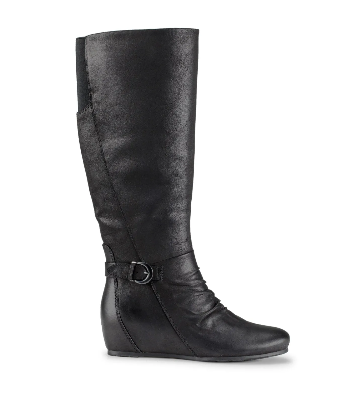 Baretraps Knee High Boots^Sammy Tall Wedge Boot Black