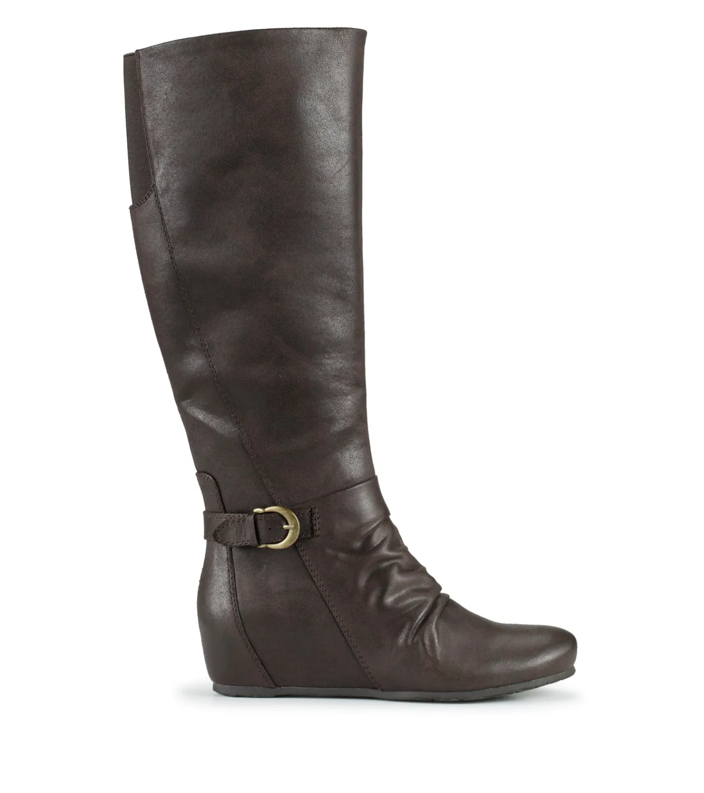 Baretraps Knee High Boots^Sammy Tall Wedge Boot DarkBrown