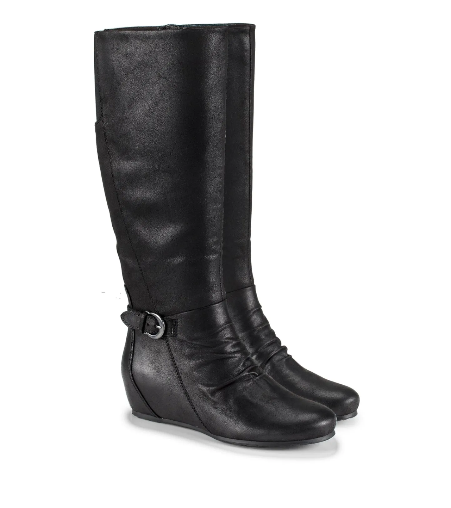 Baretraps Knee High Boots^Sammy Tall Wedge Boot Black