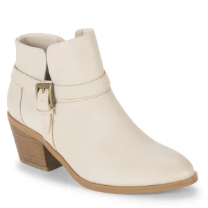 Baretraps Booties^Santos Block Heel Bootie Milkyway