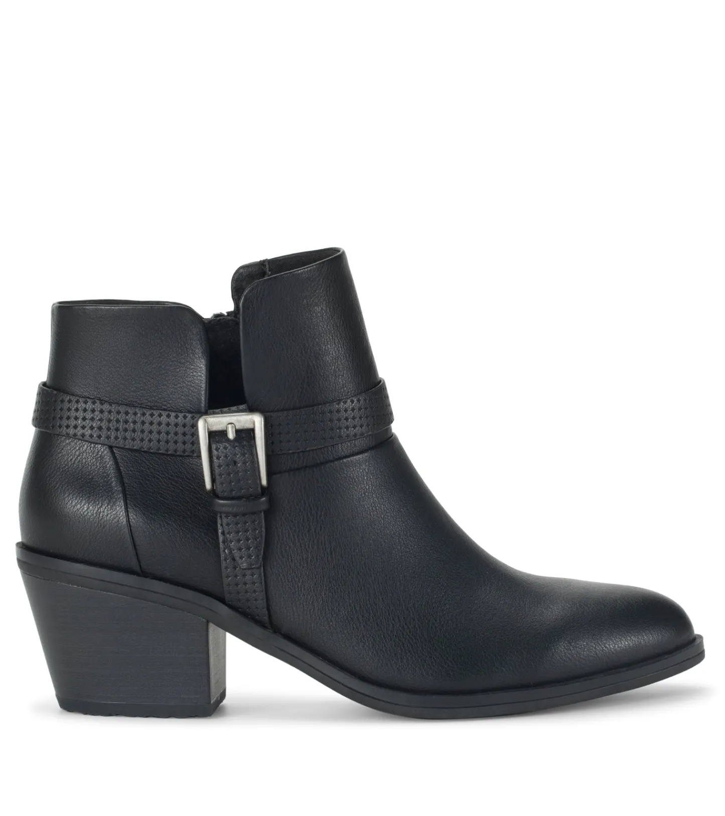 Baretraps Booties^Santos Block Heel Bootie Black