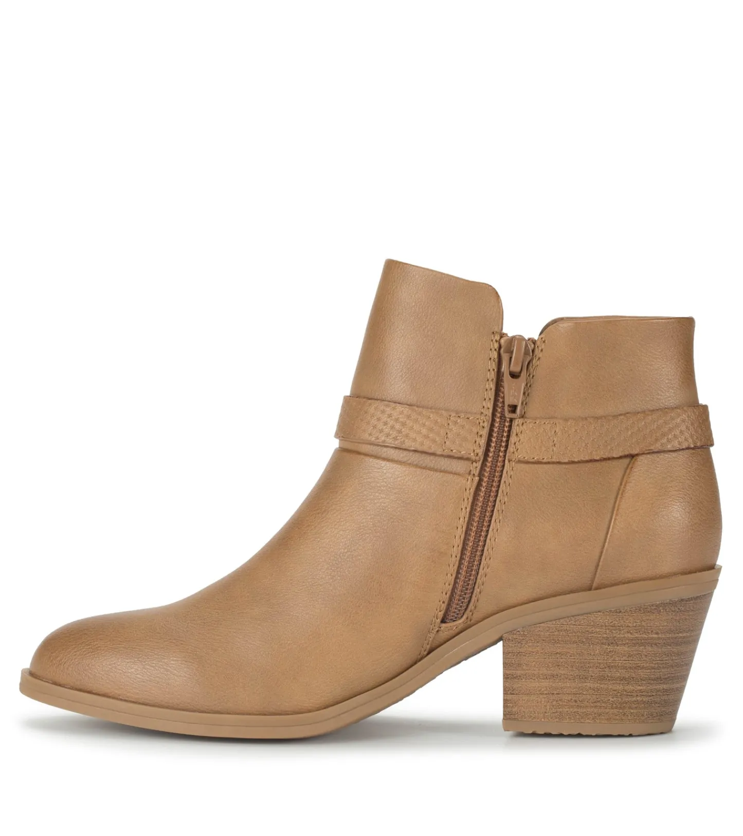 Baretraps Booties^Santos Block Heel Bootie SaltedCaramel