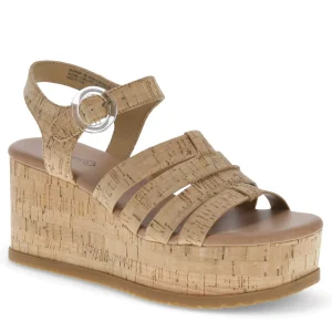 Baretraps Wedge Sandals^Savannah Wedge Sandal NaturalCork