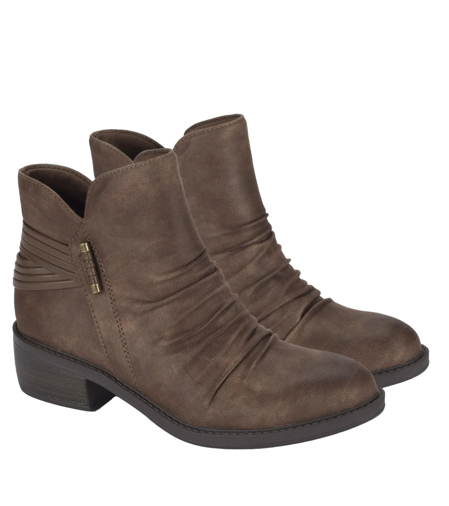 Baretraps Booties^Sazzie Bootie DarkTaupe