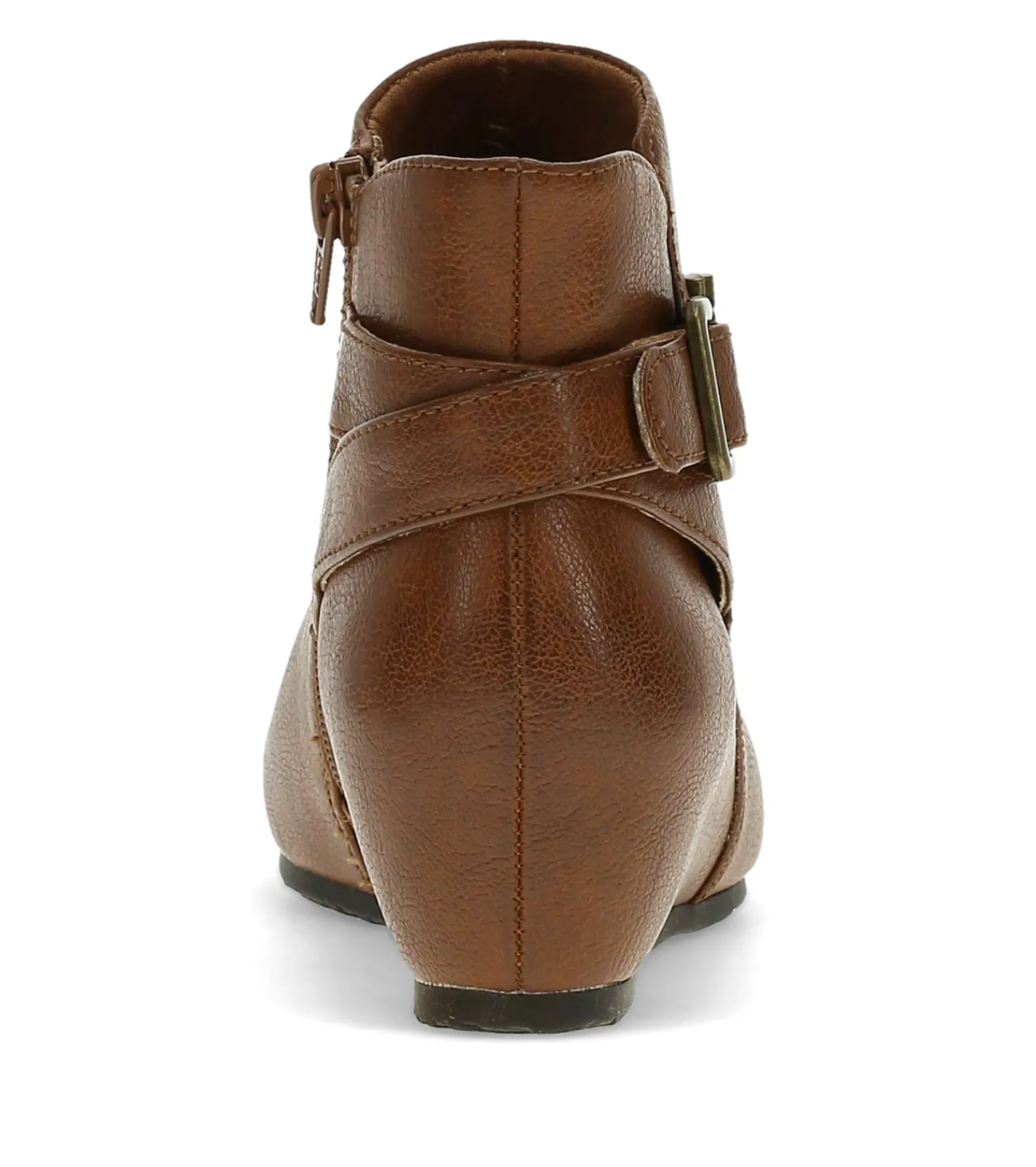 Baretraps Booties^Serena Wedge Bootie Cognac