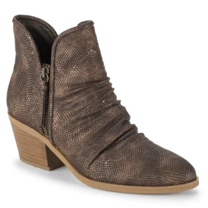 Baretraps Booties^Serenity Block Heel Bootie TaupeMetallic