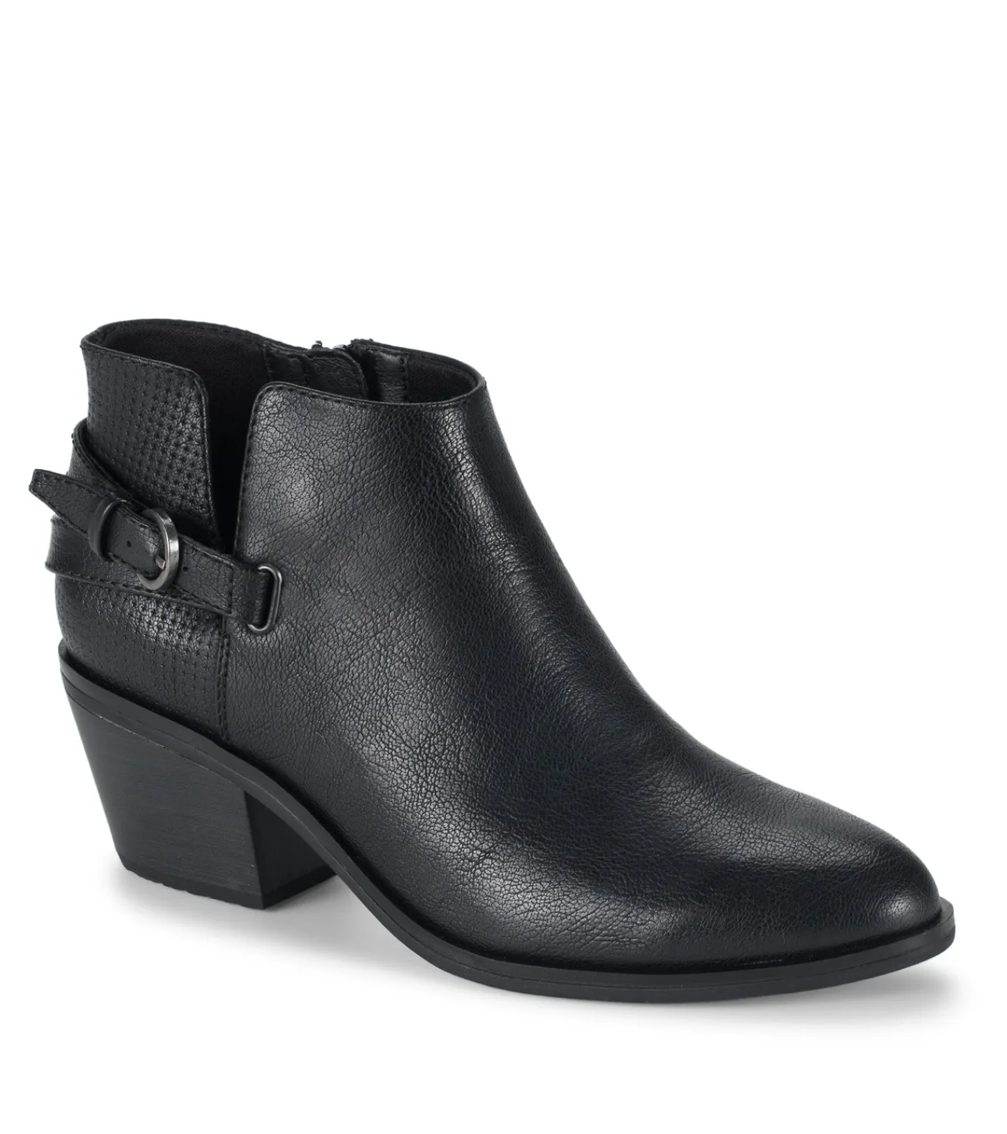 Baretraps Booties^Shannen Block Heel Bootie Black