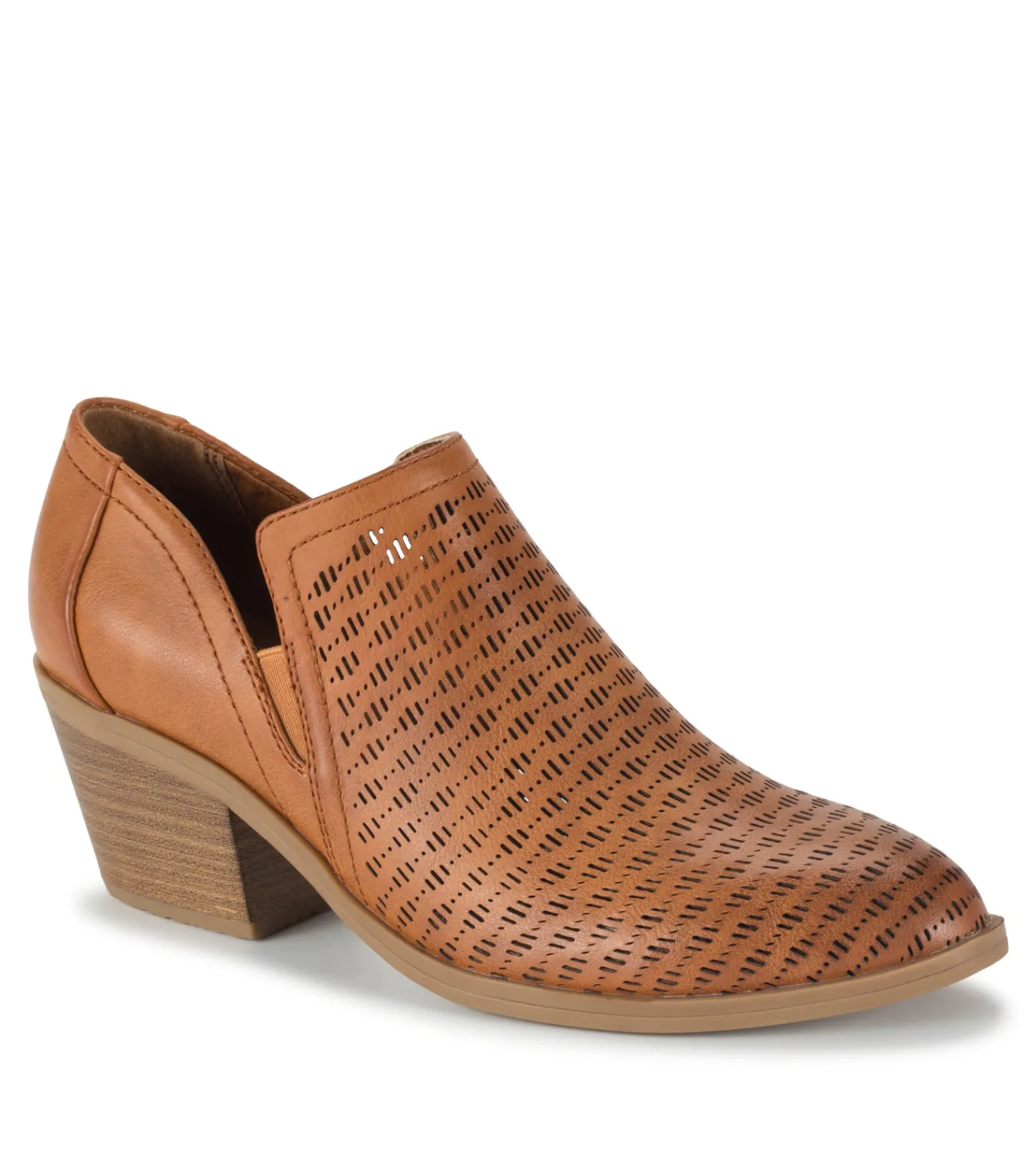 Baretraps Booties^Slaine Ankle Bootie Cognac