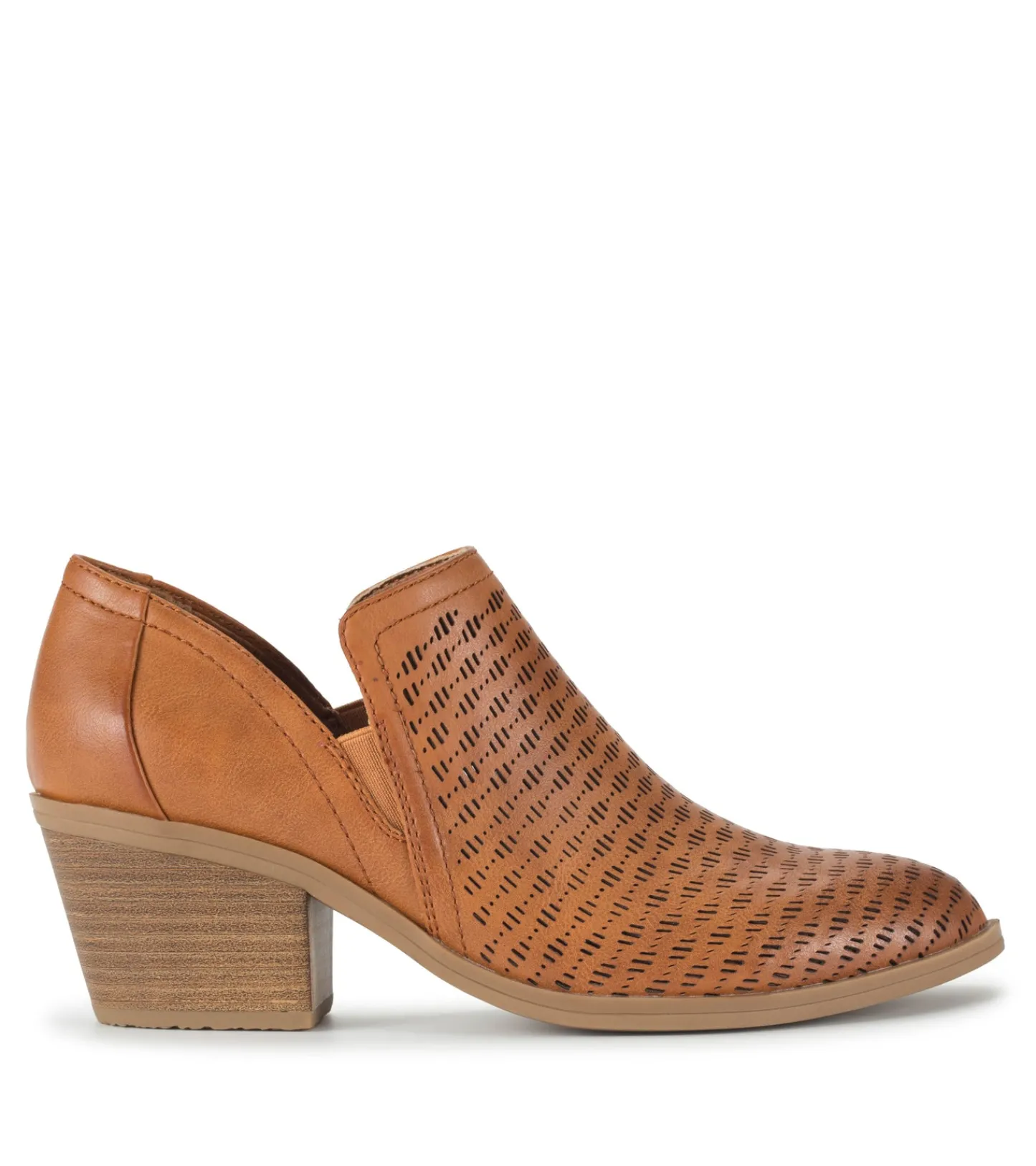 Baretraps Booties^Slaine Ankle Bootie Cognac