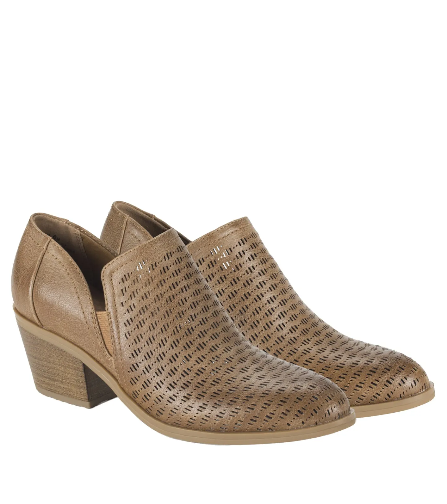 Baretraps Booties^Slaine Ankle Bootie SaltedCaramel