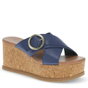 Baretraps Wedge Sandals^Sydney Wedge Sandal Navy