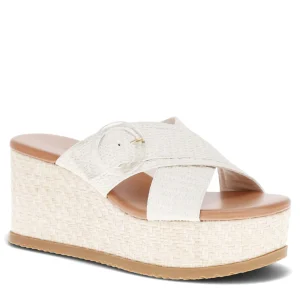 Baretraps Wedge Sandals^Sydney Wedge Sandal Cream