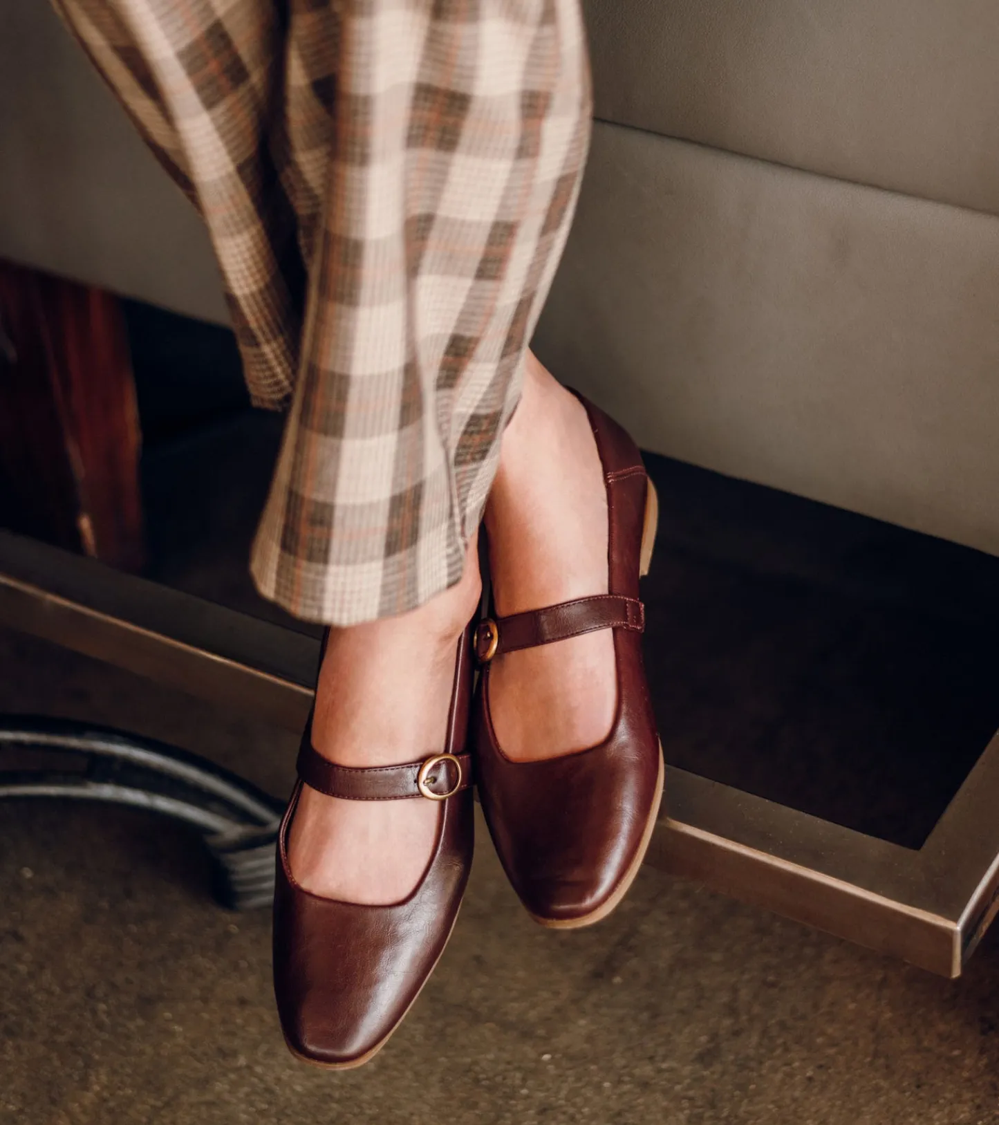 Baretraps Flats & Loafers | Dress Shoes^Teagan Mary Jane Flat Bloodstone