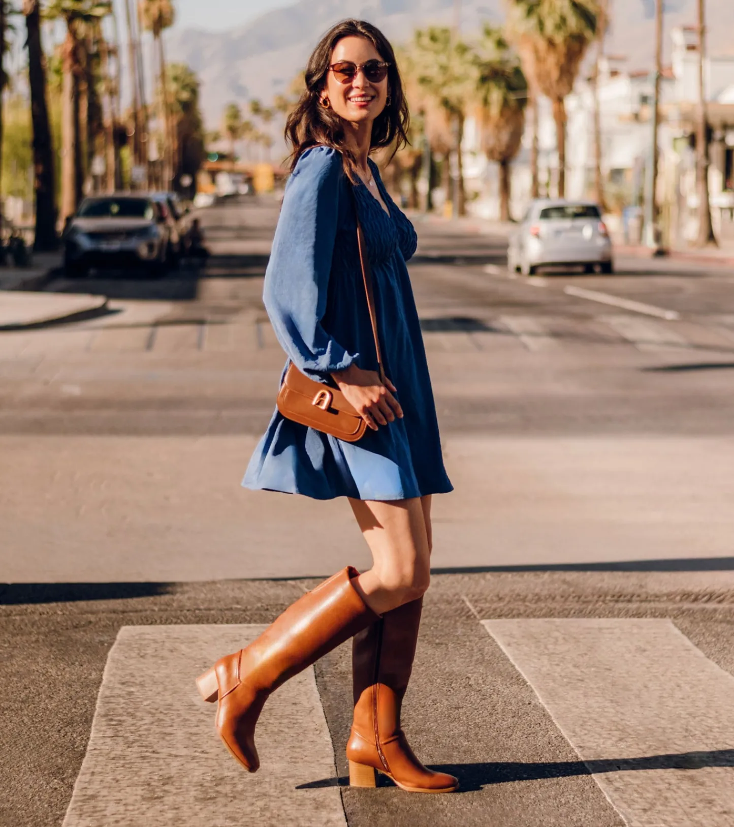 Baretraps Knee High Boots^Thalia Tall Boot Walnut