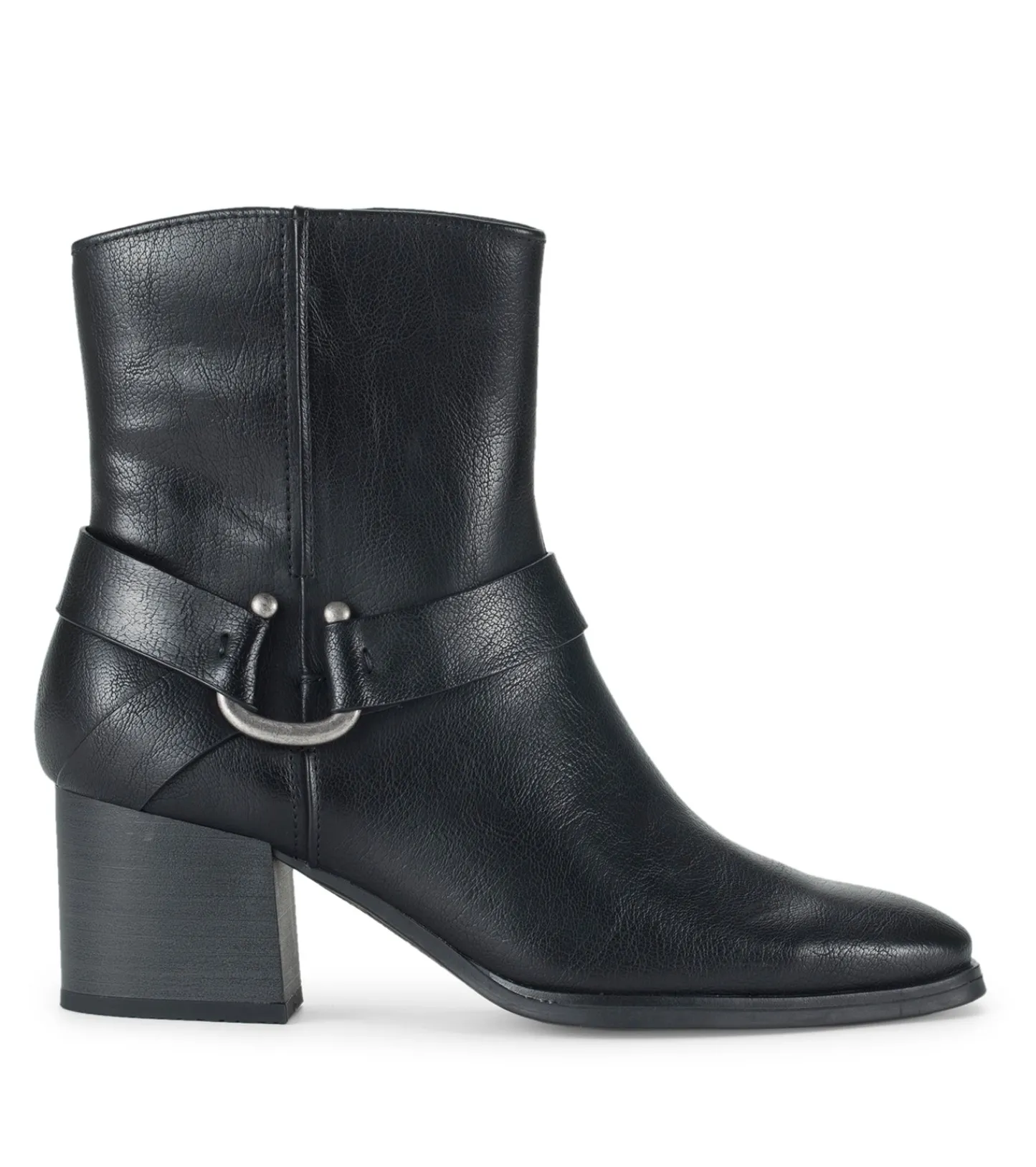 Baretraps Booties^Tiana Block Heel Bootie Black