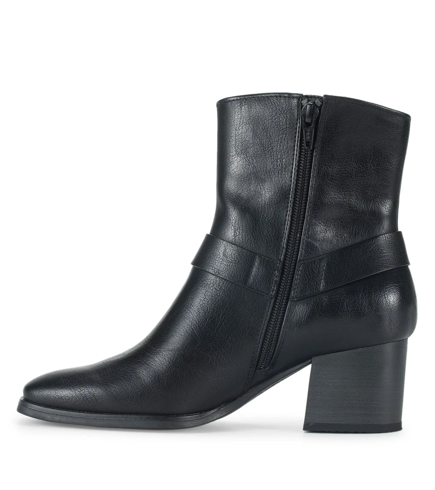 Baretraps Booties^Tiana Block Heel Bootie Black