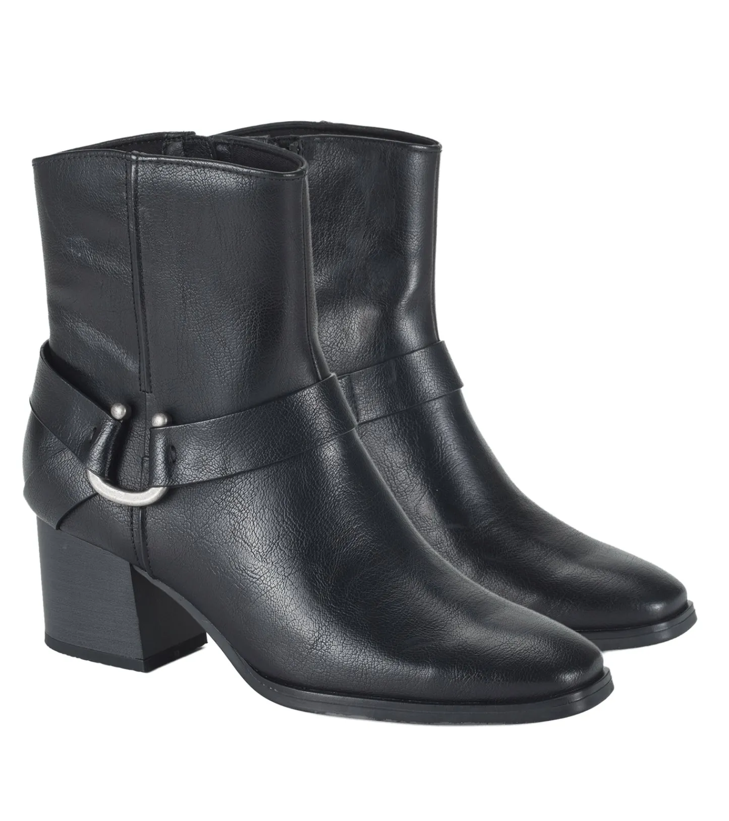 Baretraps Booties^Tiana Block Heel Bootie Black