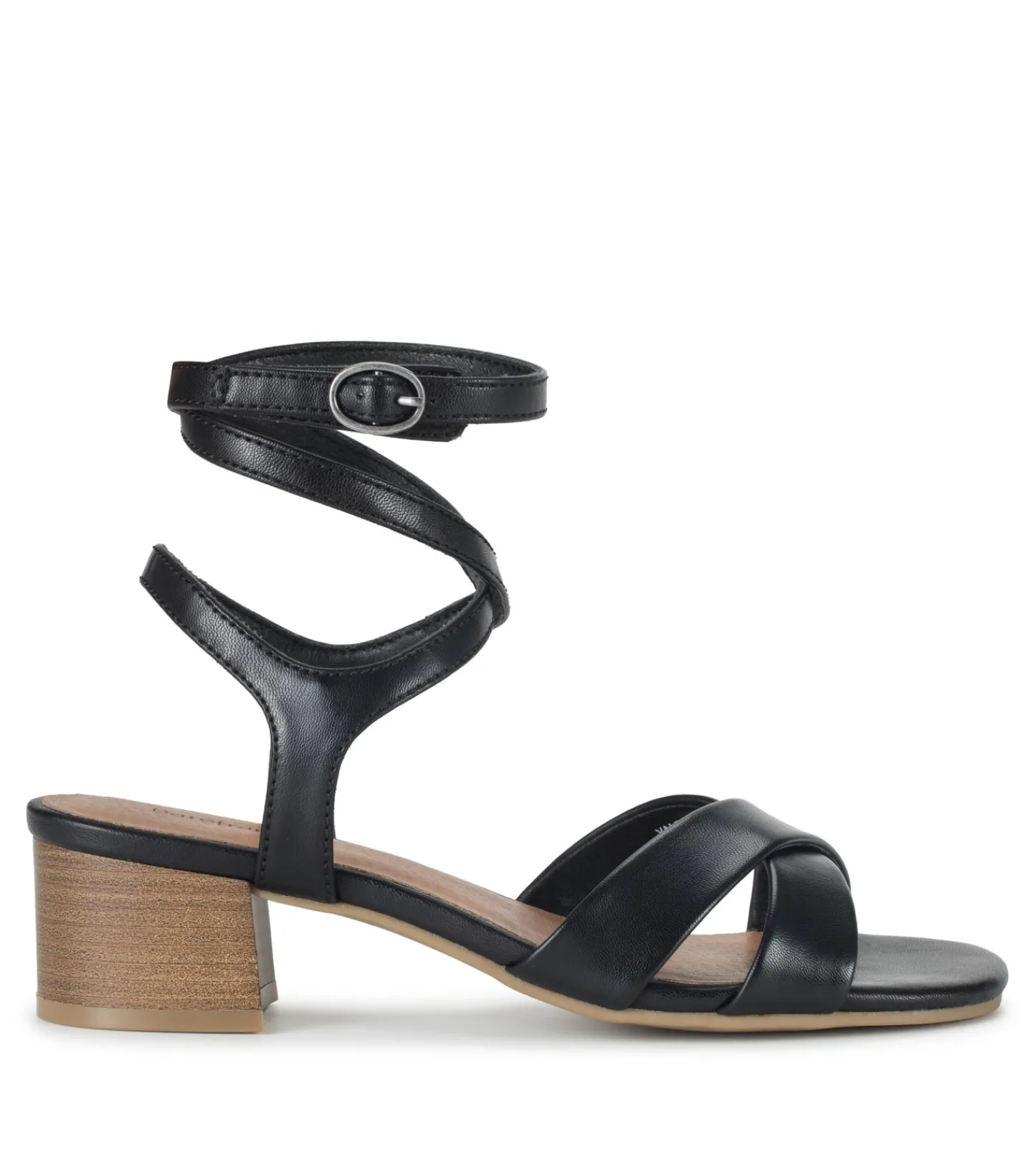 Baretraps Classic Comfort Sandals^Valerie Block Heel Sandal Black