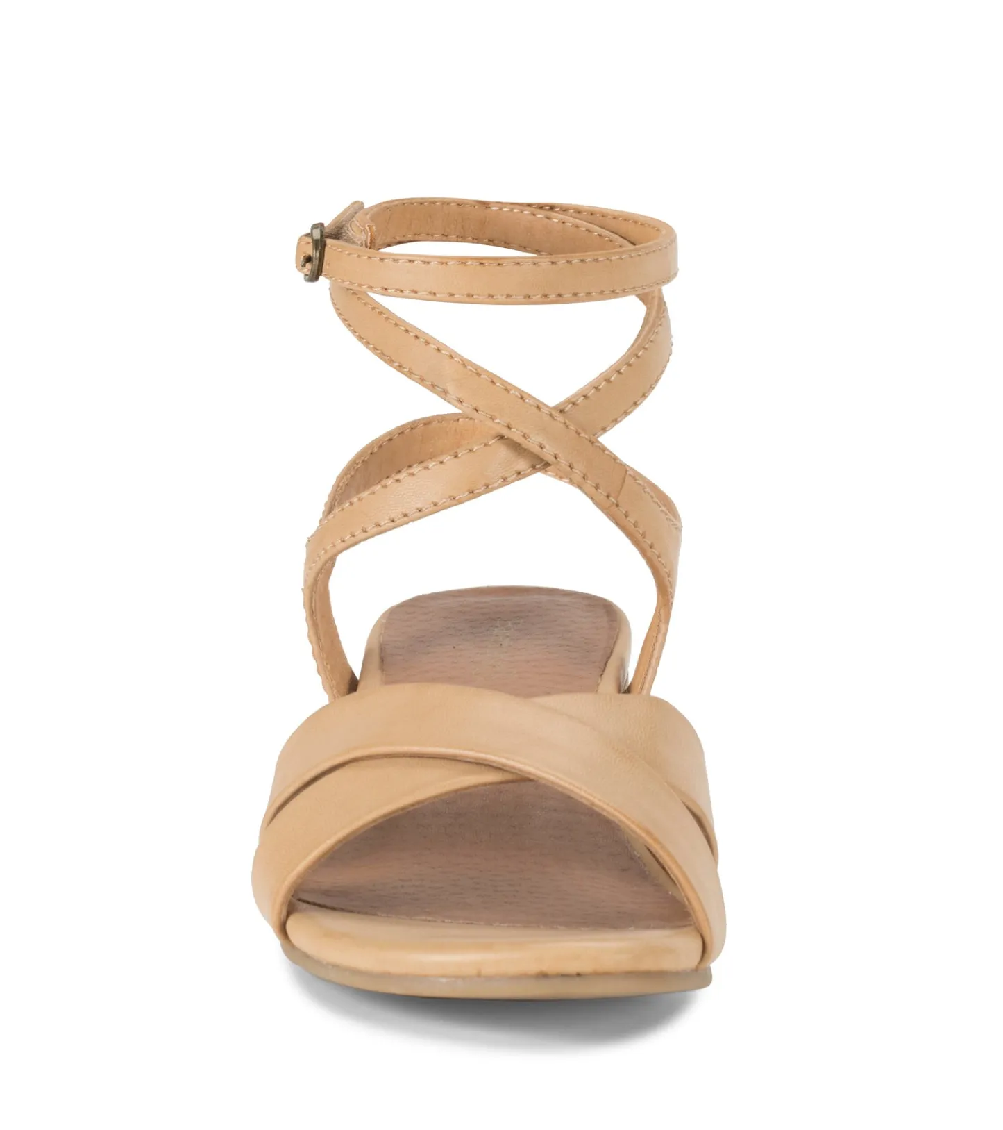 Baretraps Classic Comfort Sandals^Valerie Block Heel Sandal Natural