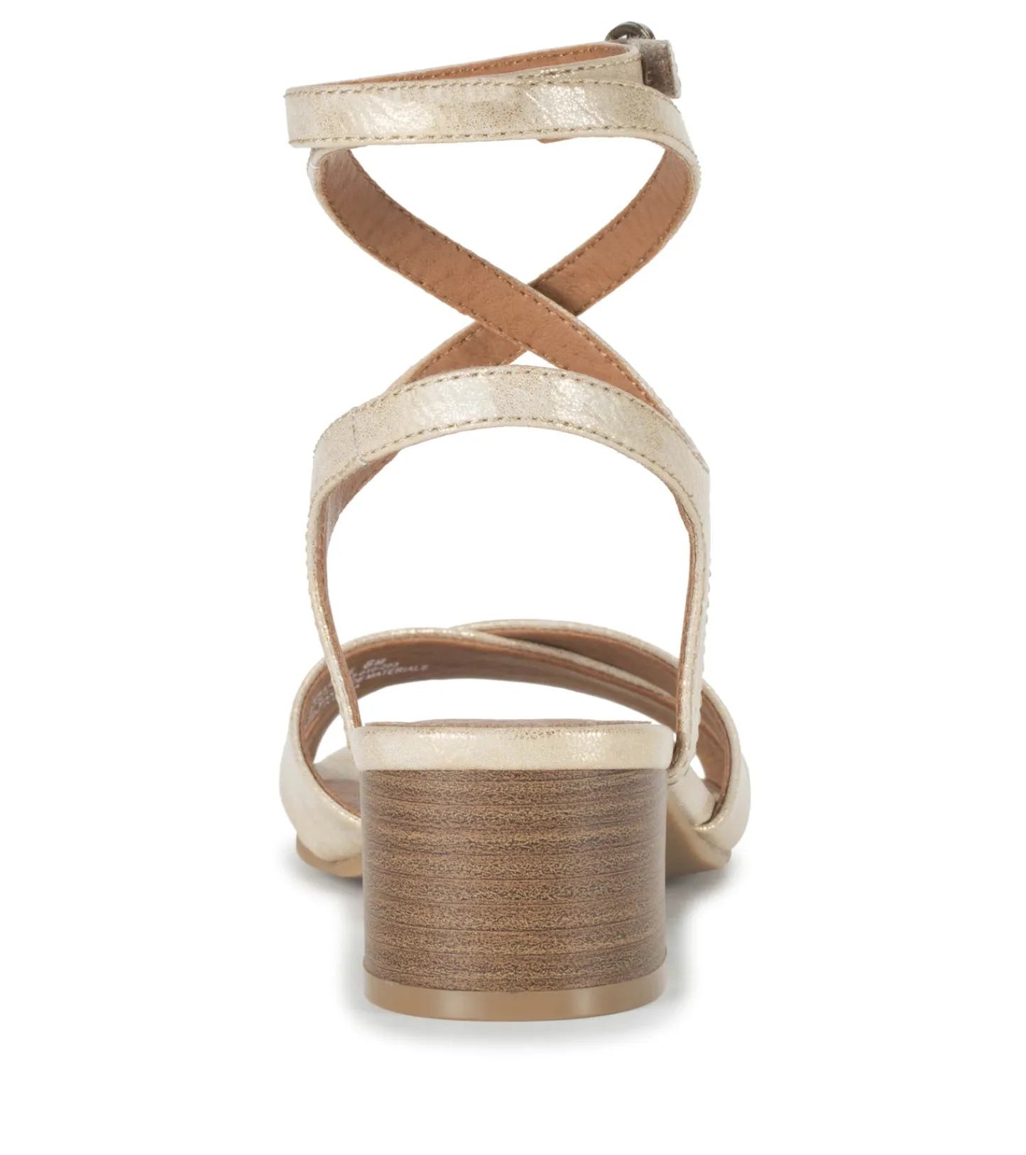 Baretraps Classic Comfort Sandals^Valerie Block Heel Sandal LightGold