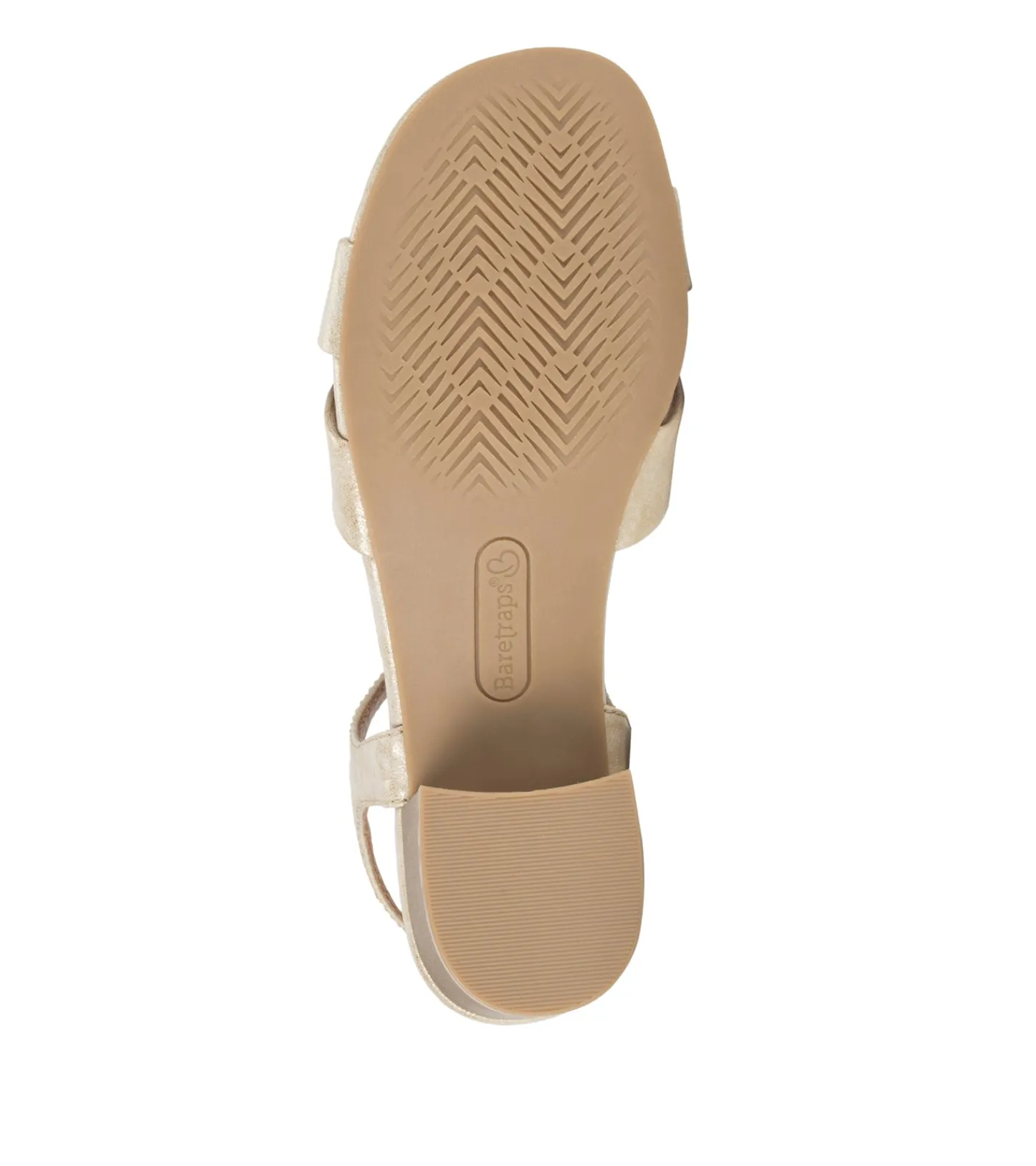 Baretraps Classic Comfort Sandals^Valerie Block Heel Sandal LightGold
