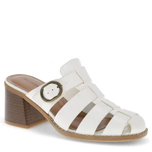 Baretraps Classic Comfort Sandals^Whitnie Block Heel Sandal Cream