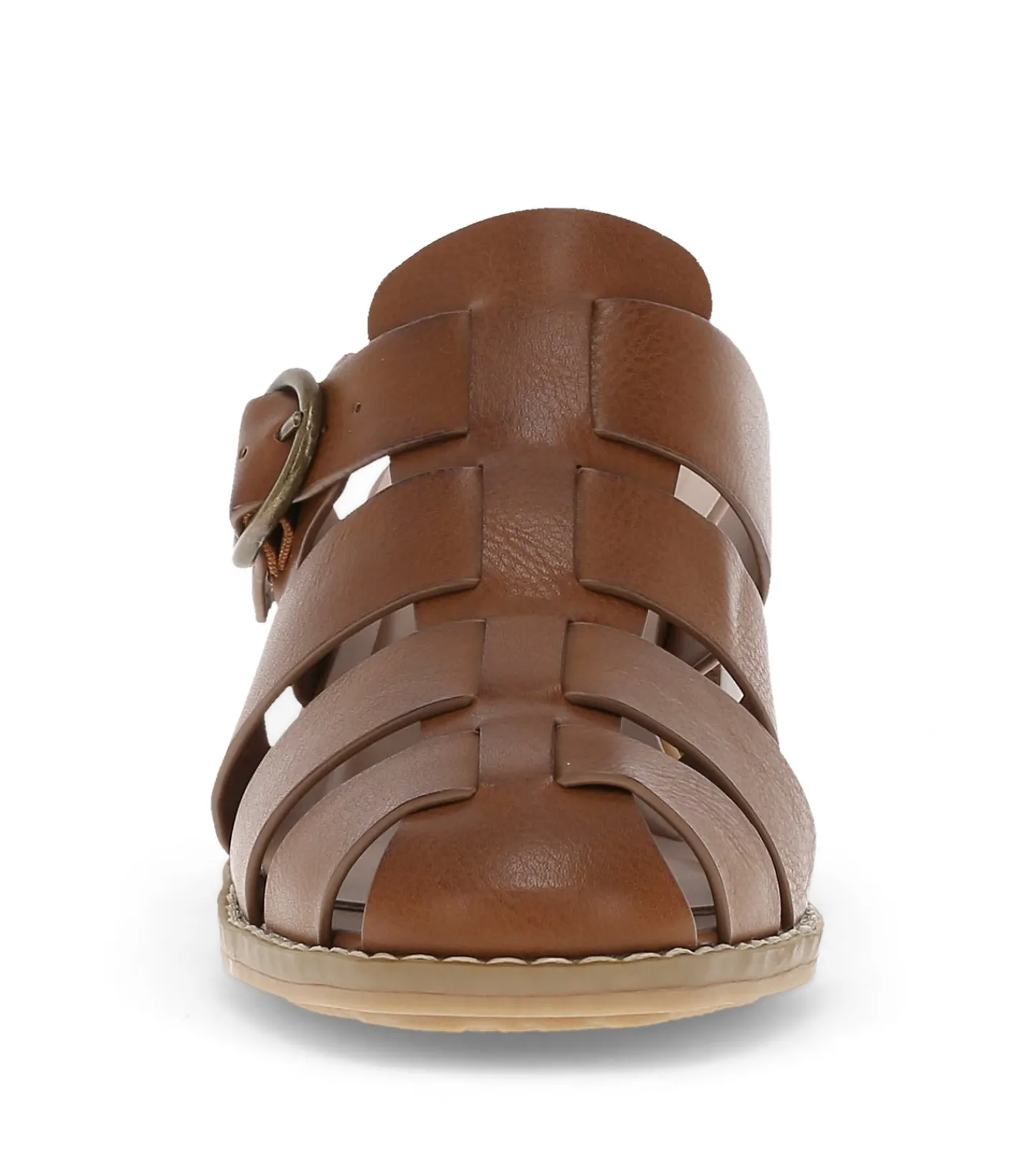 Baretraps Classic Comfort Sandals^Whitnie Block Heel Sandal DarkBeechnut